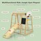 8-in-1 Multi-Functional Kids Wooden Climber Gym Playset Suitable for Indoor or Outdoor Space